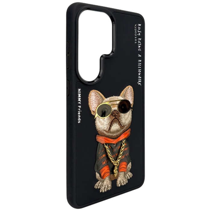 NIMMY - Nimmy Mobilskal För Galaxy S26 Ultra MagSafe Glasses Cool Dog - Svart