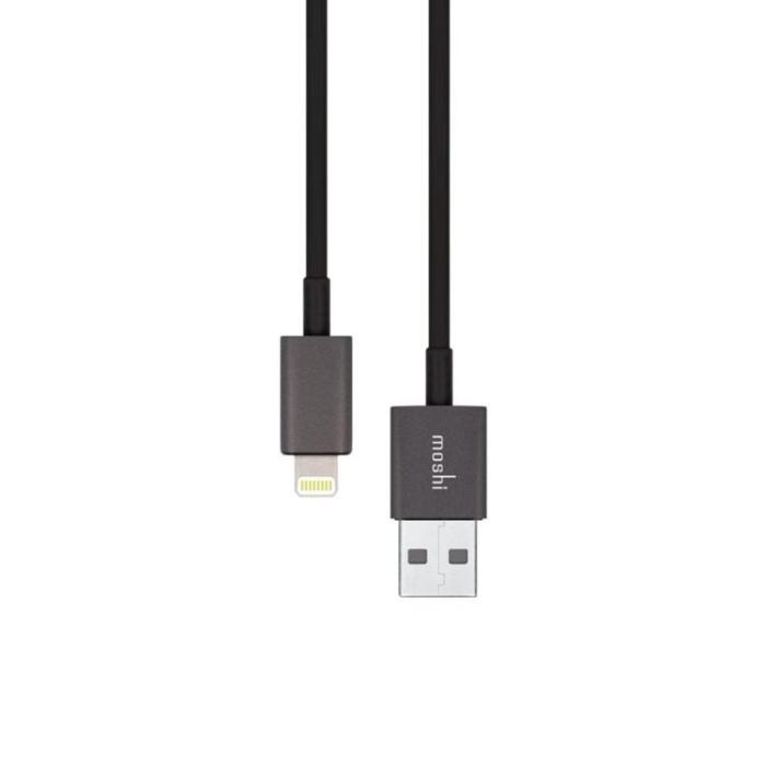 Moshi - Moshi USB-A Till Lightning Kabel 1m - Svart