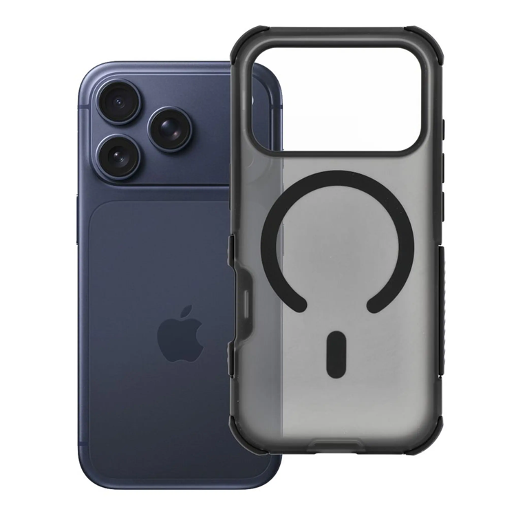 Forcell Mobilskal Magsafe För iPhone 17 Pro Max BumperX - Svart