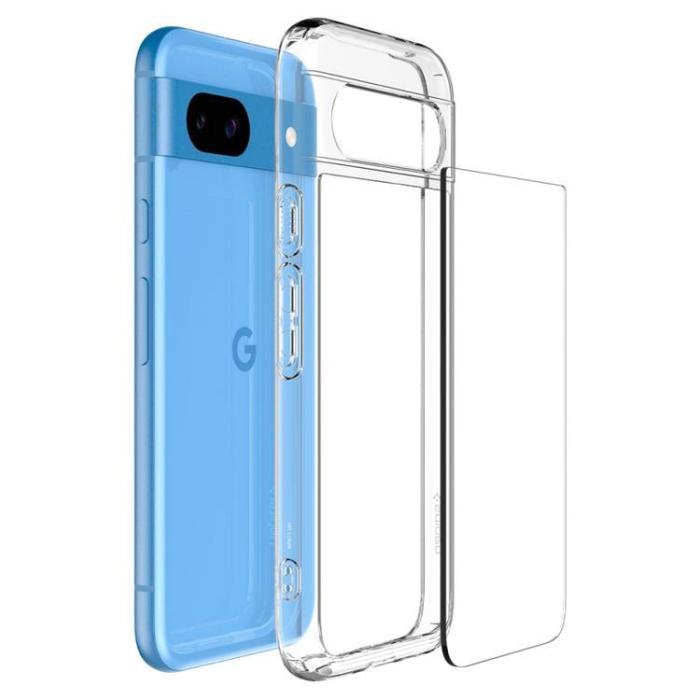 Spigen - Spigen Google Pixel 8A Mobilskal Ultra Hybrid - Crystal Clear