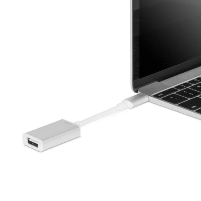 Moshi - Moshi USB-C Till USB-Adapter - Vit