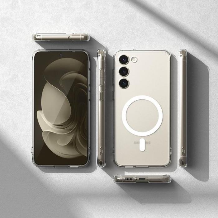 Ringke - Ringke Magsafe Galaxy S23 Skal Fusion Magnetic - Matte Clear