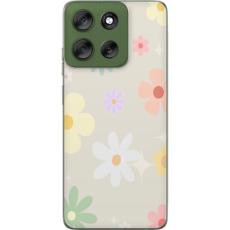 iSecrets - Mobilskal till Motorola Moto G56 med fejdande blommor