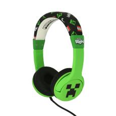 Minecraft - MINECRAFT H&ouml;rlur Minecraft Creeper On-Ear 85dB Tr&aring;dbunden
