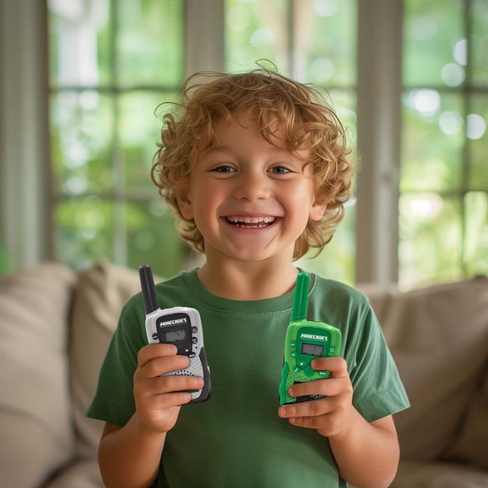 Minecraft - MINECRAFT Walkie Talkie Minecraft Digital LCD LED 1000m