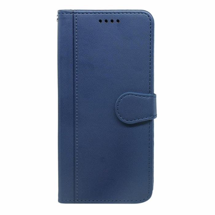 OEM - Plånboksfodral för Samsung Galaxy S26 Magnetiskt Konstläder med Rem - Blå