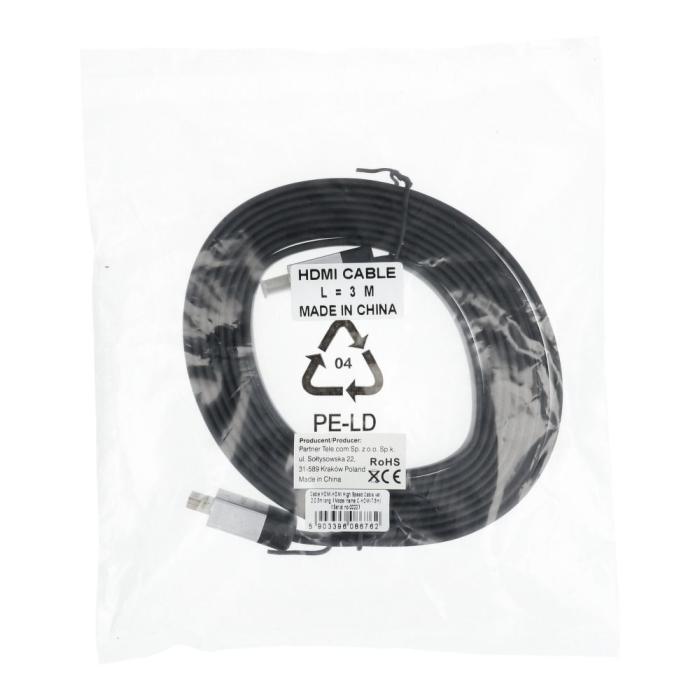 OEM - HDMI High Speed Kabel ver. 2.0, 3 meter