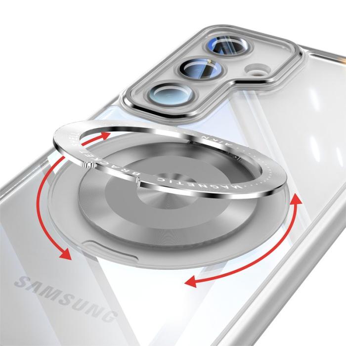 OEM - Mobilskal för Samsung Galaxy S26 Plus Magnetiskt PC + TPU - Matt Vit