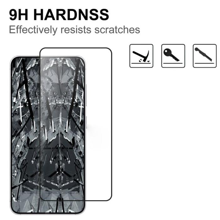 OEM - Skärmskydd för Samsung Galaxy S26 Härdat glas Full Coverage - Svart