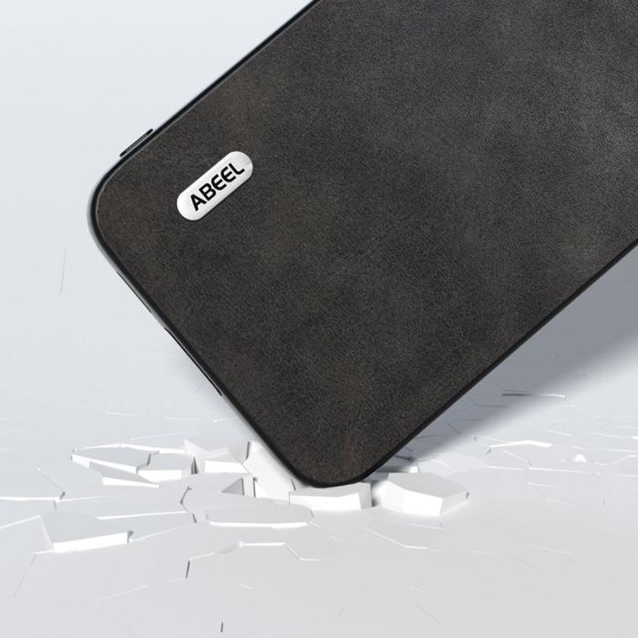 ABEEL - ABEEL Samsung Galaxy S23 FE Fodral i Konstläder - Svart