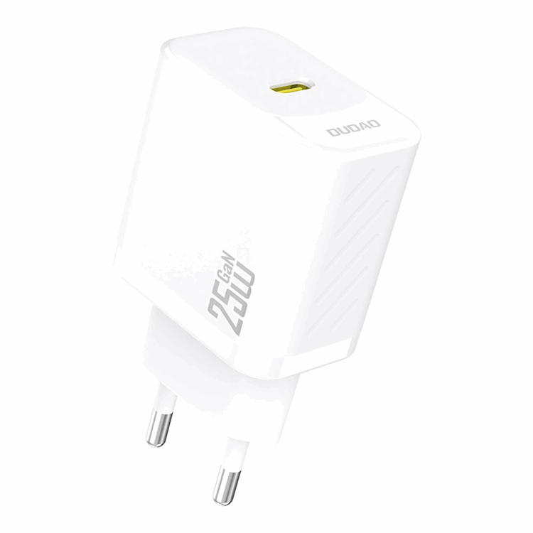 Dudao Snabbladdare 25W A27 GaN USB-C - Vit | 505295 | AlltMobil