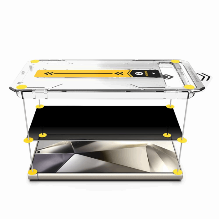 Boom of Sweden - LIVSTIDSGARANTI - BOOM Galaxy S24 Ultra Privacy Härdat Glas Skärmskydd 2st