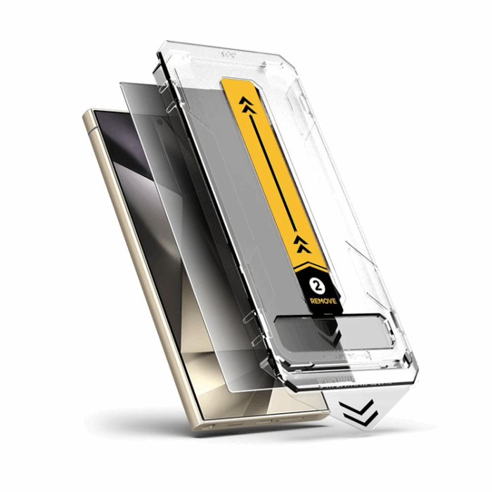 Boom of Sweden - LIVSTIDSGARANTI - BOOM Galaxy S24 Ultra Privacy Härdat Glas Skärmskydd 2st