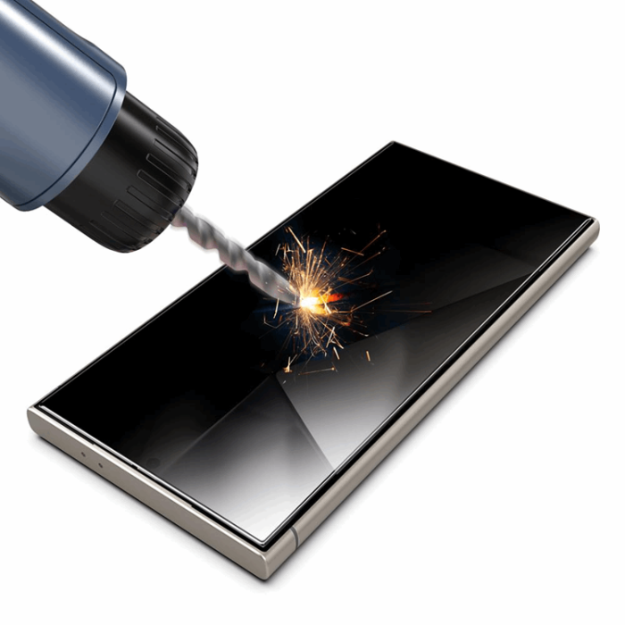 Boom of Sweden - LIVSTIDSGARANTI - BOOM Galaxy S24 Ultra Privacy Härdat Glas Skärmskydd 2st