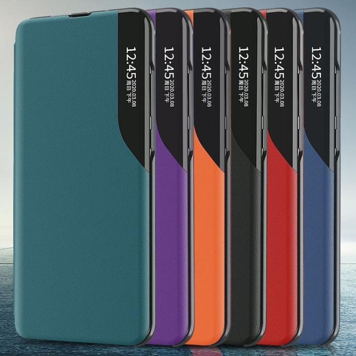 OEM - Eco Leather View Fodral Galaxy A72 - Lila