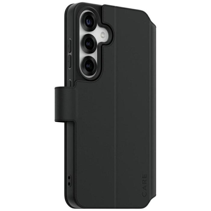PanzerGlass - Care by PanzerGlass Galaxy S25 Plånboksfodral Kickstand - Svart