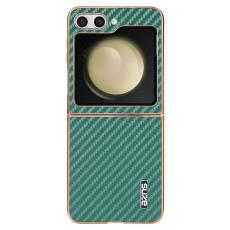 AZNS - AZNS Samsung Galaxy Z Flip7 FE Fodral Electroplating PU+PC - Gr&ouml;n