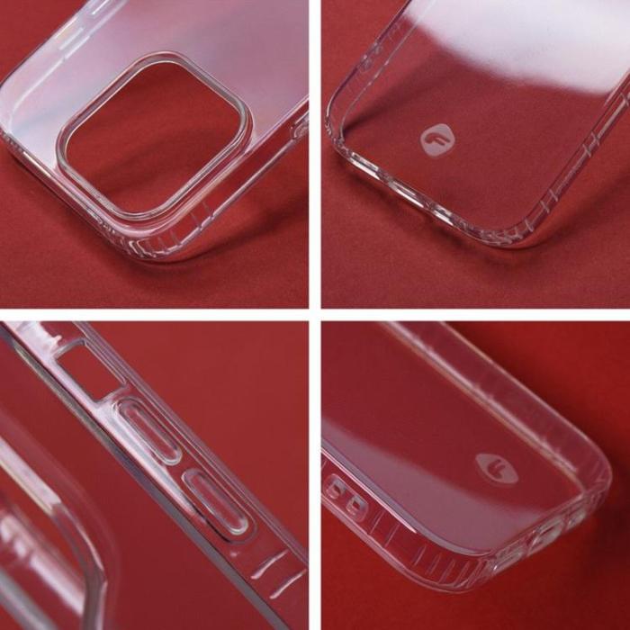 Forcell - FORCELL F-PROTECT Long Lasting thin case for IPHONE 15 Plus transparent