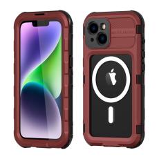SHELLBOX - SHELLBOX M Series iPhone 14 Plus Fodral IP68 Vattent&aring;ligt R&ouml;d