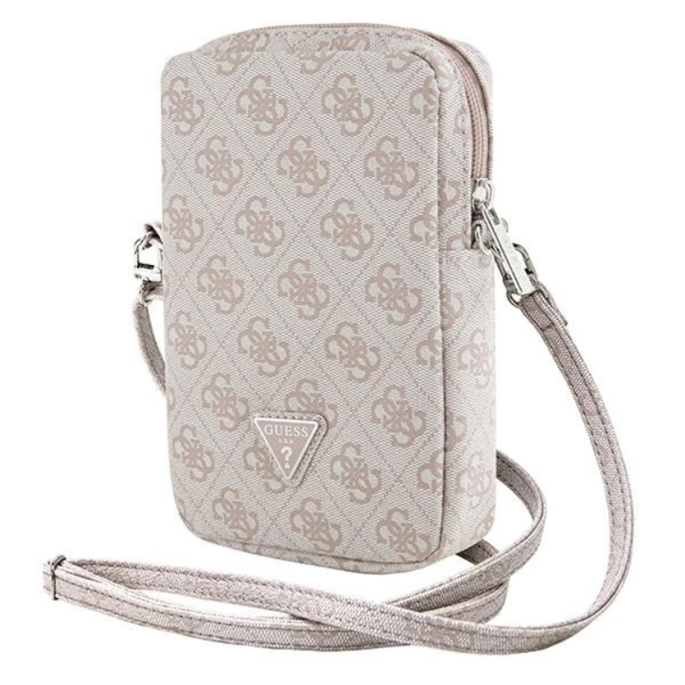 Guess Mobilväska Zip 4G Triangle - Rosa | 2353 | AlltMobil