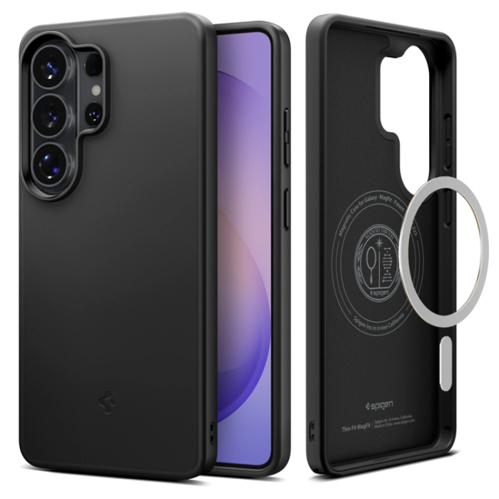 Spigen - Spigen Mobilskal För Galaxy S26 Ultra Magsafe Thin Fit - Svart