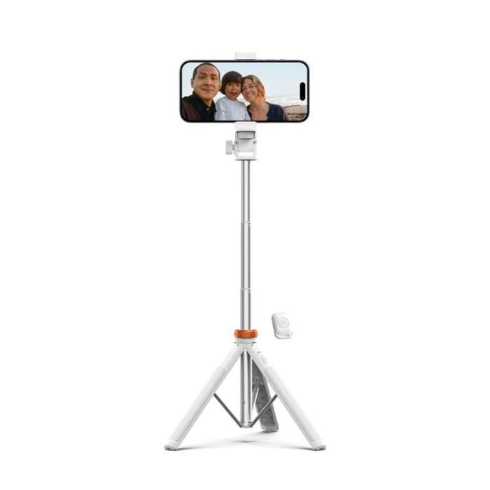 Tech-Protect - Tech-Protect Bluetooth Selfie Stick Tripod - Vit