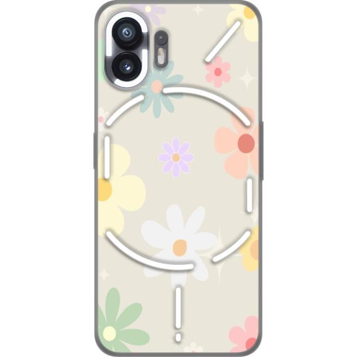 iSecrets - Mobilskal till Nothing Phone (2) med fejdande blommor