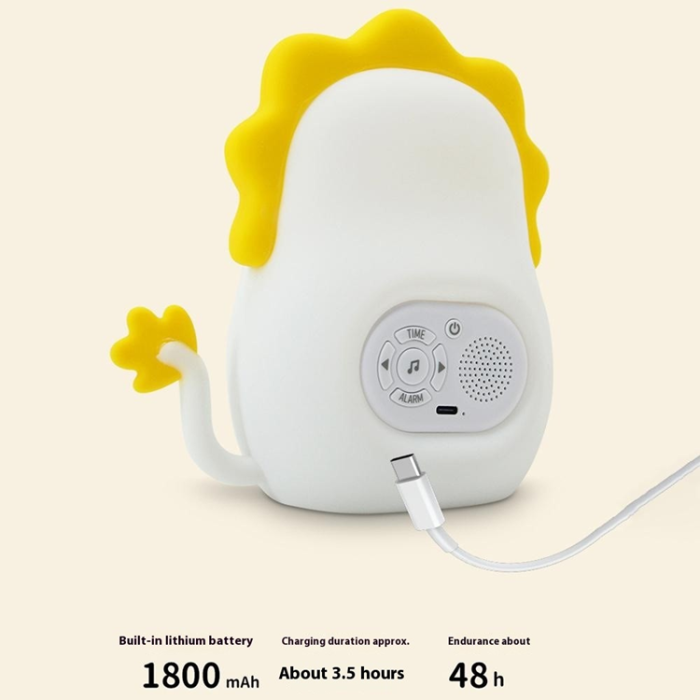OEM - Väckarklocka med Nattlampa Cartoon Lion Tappkontroll JL-822