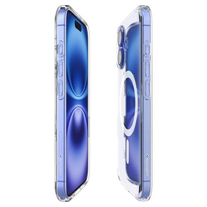 Spigen - Spigen iPhone 16 Mobilskal Magsafe Ultra Hybrid ”T” - Vit