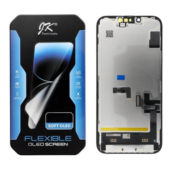 JK - JK iPhone 16e Skärm med LCD-display SOFT OLED Byt IC