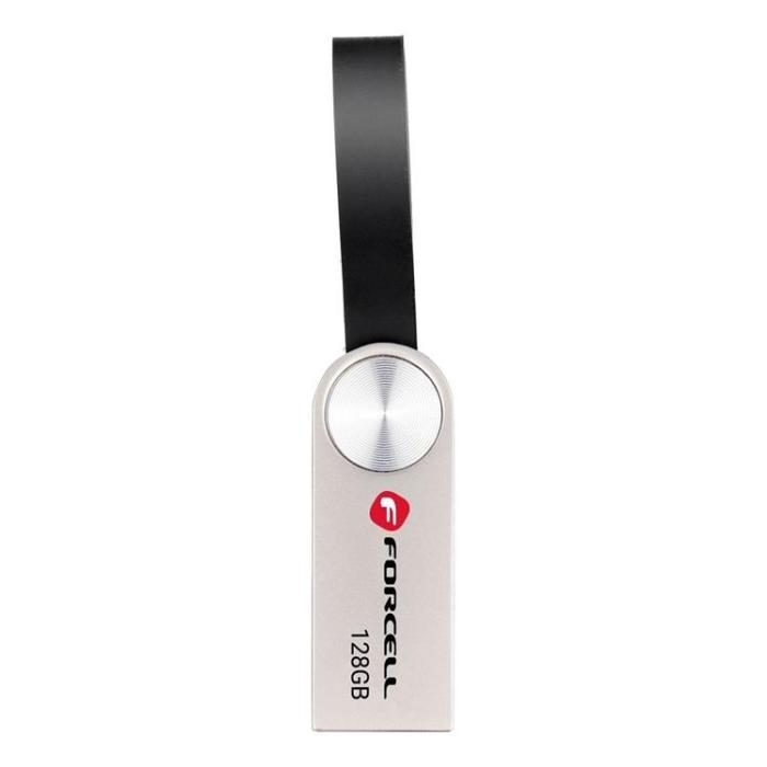 Forcell - Forcell Pendrive 128GB USB 3.2 Gen 1 USB-A F-Data Metal - Silver