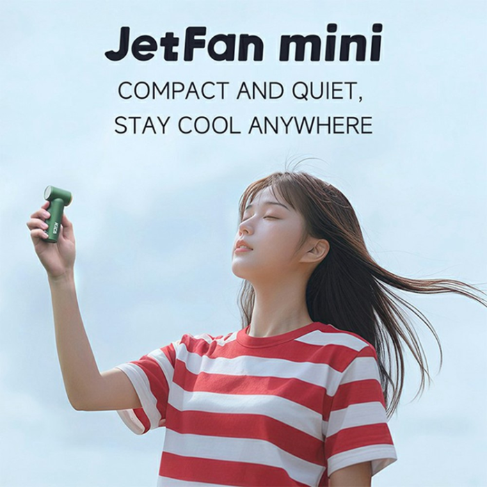 KICA - KICA Jet Mini Handhållen Fläkt Multifunctional - Grön