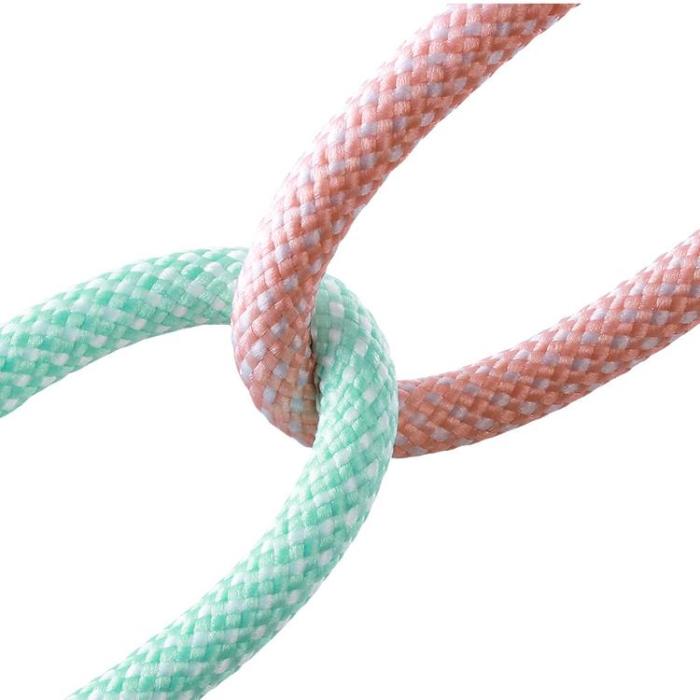 Joyroom - Joyroom USB-C till USB-C kabel 60W 1m Multi-Color - Grön