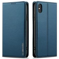 LC.imeeke - LC.IMEEKE L1 Series iPhone XS Max Pl&aring;nboksfodral Konstl&auml;der - Bl&aring;