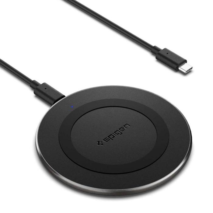 UTGATT - Spigen Trådlös Laddare 15W PF2104G - Svart