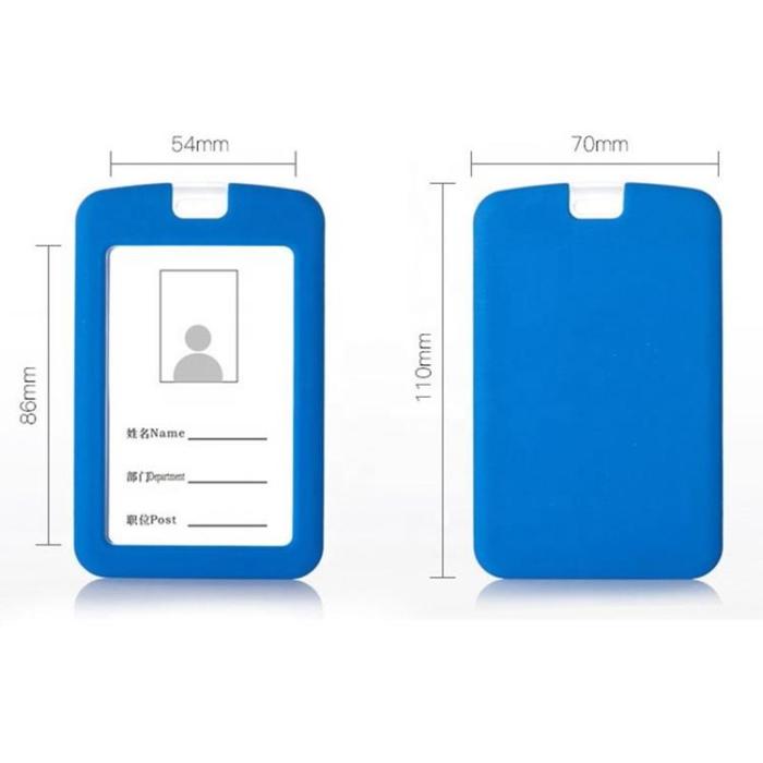 OEM - Hållare för ID-Bricka med Lanyard - Ljusgrå