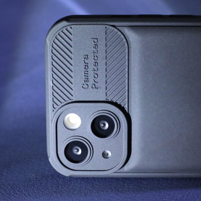 OEM - iPhone 15 Pro skal stötskydd honungskaka svart