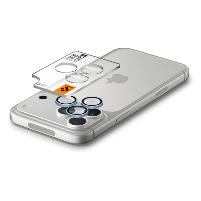 Spigen - Spigen [2-Pack] Härdat Glas Kameralinsskydd För iPhone 18 Pro/18 Pro Max EZ Fit
