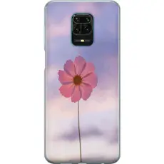 Gustaf - Mobilskal till Xiaomi Redmi Note 9 Pro med Rosa blomma