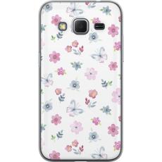 iSecrets - Mobilskal till Samsung Galaxy Core Prime med Blommor och fjärillar