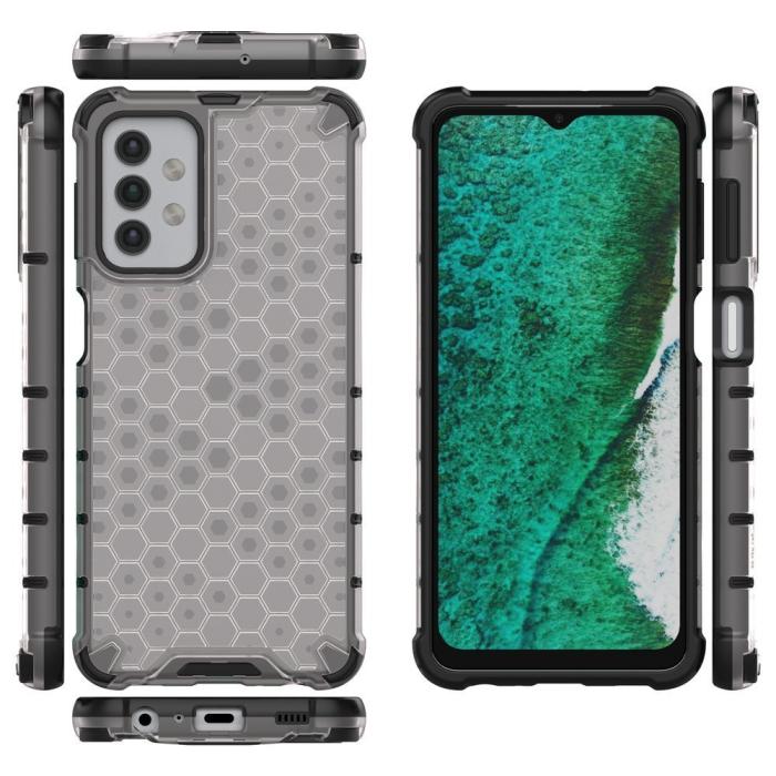 Ruhtel - Honeycomb Armor Skal till Samsung Galaxy A32 5G transparent