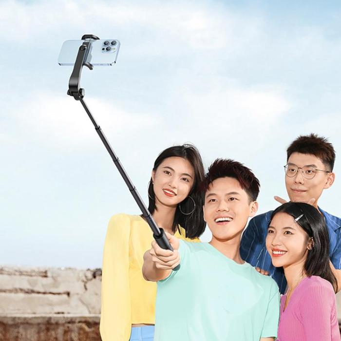 UTGATT1 - Ugreen Selfiestick Med Bluetooth 5.1 Remote Control - Svart