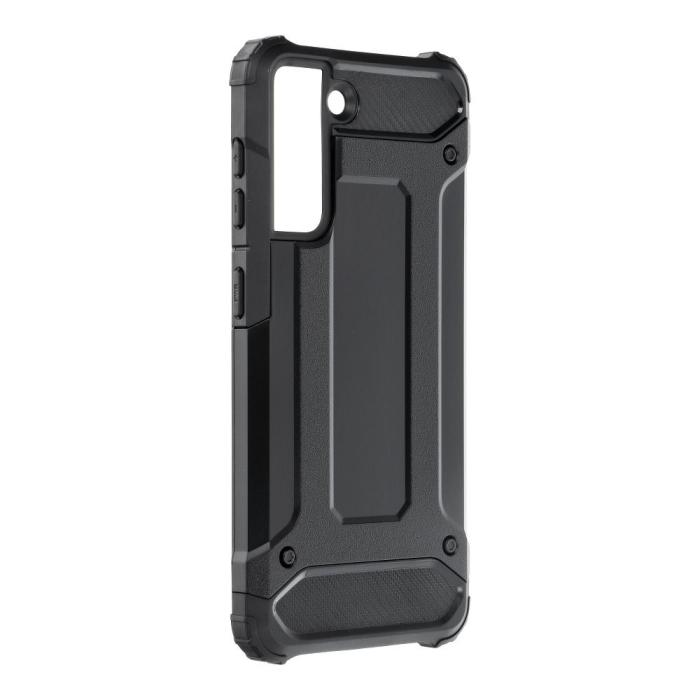 Forcell - Galaxy S21 Skal Forcell Armor Hårdplast - Svart