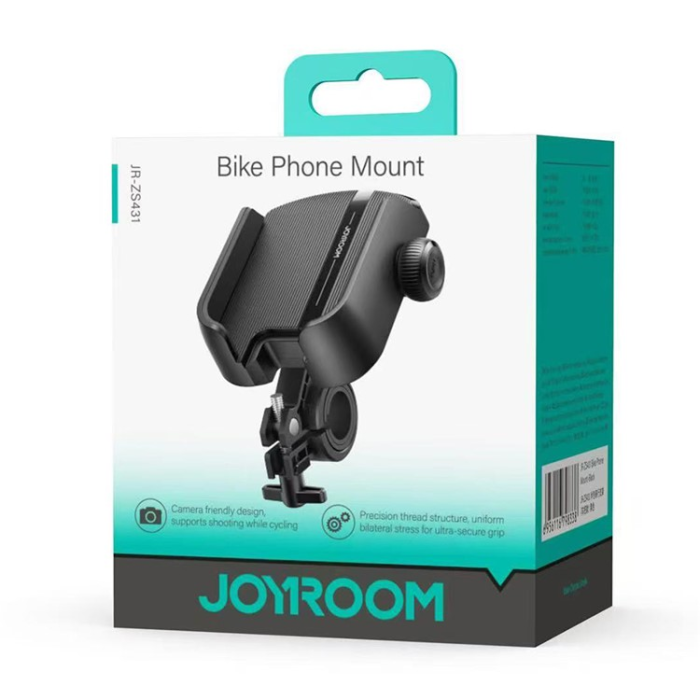 Joyroom - Joyroom Cykelhållare för Styr 360 Graders Rotation JR-ZS431 - Svart