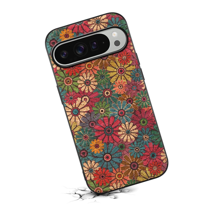 A-One Brand - Google Pixel 10 Pro XL Mobilskal Flower Print - Vår/Grön