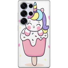 iSecrets - Mobilskal till Samsung Galaxy S25 Ultra med Glad enhörning