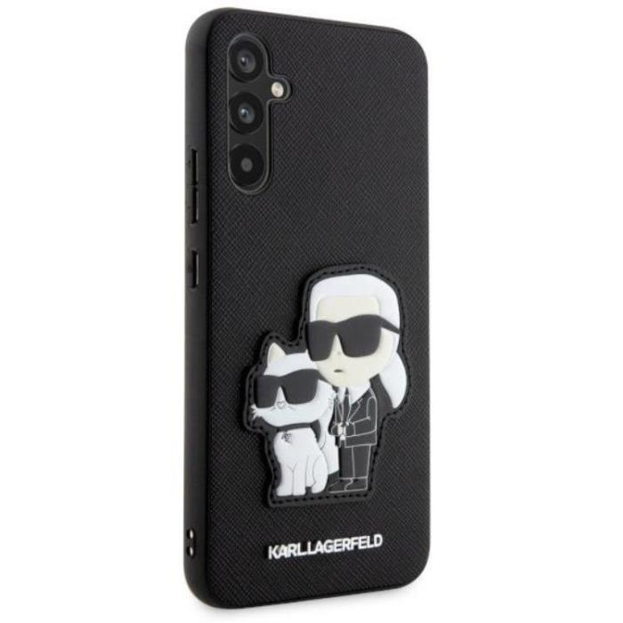 KARL LAGERFELD - Karl Lagerfeld Galaxy A34 5G Mobilskal Saffiano Karl&Choupette