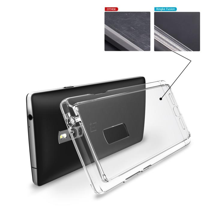 Rearth - Ringke Fusion Shock Absorption Skal till OnePlus 2 - Crystal View