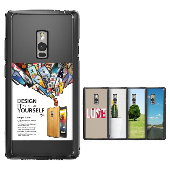 Rearth - Ringke Fusion Shock Absorption Skal till OnePlus 2 - Crystal View