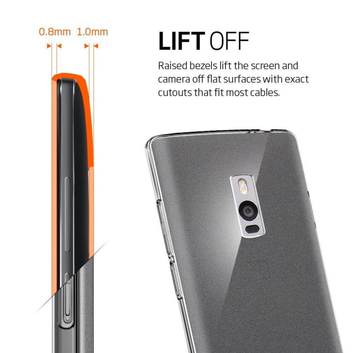 Spigen - Spigen Liquid Crystal Skal till OnePlus 2